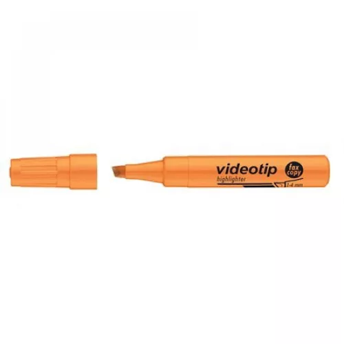 Szövegkiemelő 1-4mm, Videotip Ico narancs