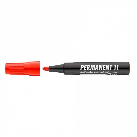 Alkoholos marker 3mm, kerek Ico 11 piros