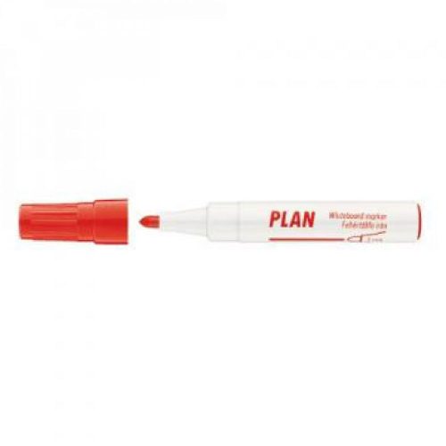 Táblamarker 3mm, kerek Ico 11 piros