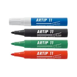 Flipchart marker vízbázisú 3mm, kerek Artip 11 fekete