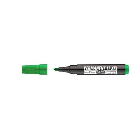 Permanent marker 3mm kerek ICO 11XXL zöld 