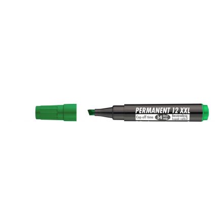 Alkoholos marker 1-4mm, vágott Ico 12XXL zöld