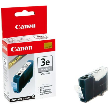 Canon BCI3E tintapatron photo black EREDETI leértékelt