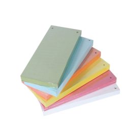   Elválasztócsík, karton 190g. 10,5x24cm, 100 db/csomag, Bluering® zöld