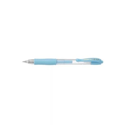 Zseléstoll 0,7mm, nyomógombos Pilot G-2, írásszín pasztellkék