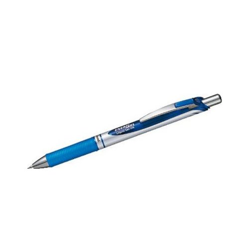 Rollertoll zselés 0,25mm, tűhegyű Pentel EnerGelX BLN75-CO, írásszín kék