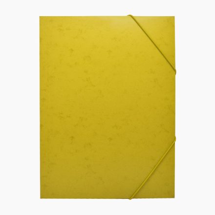 Gumis mappa A4 festett prespán karton BLUERING sárga
