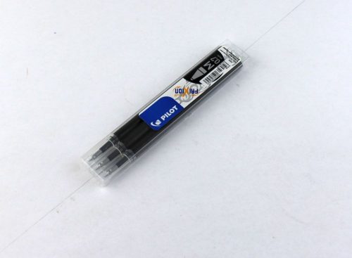 Rollertoll betét golyóméret 0,7mm, 3 db/csom Pilot Frixion Ball/Clicker, írásszín fekete