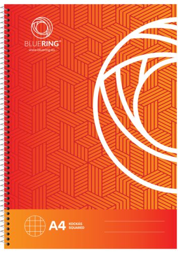 Spirálfüzet A4, 70lap Bluering® kockás