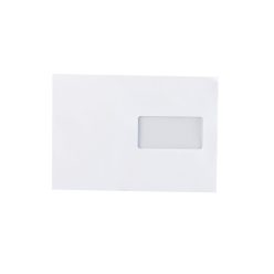   Boríték LC/5 enyvezett bélésnyomott jobb ablakos külső füles 45x90mm 162x229mm J20A60 Bluering® fehér