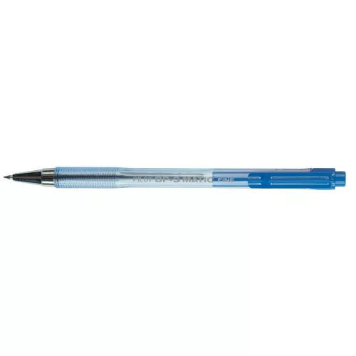 Golyóstoll 0,7mm, nyomógombos Pilot BPS Matic Fine, írásszín kék