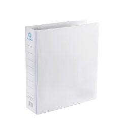   Gyűrűskönyv panorámás A4, 7,6cm, 4 gyűrűs Bluering® fehér