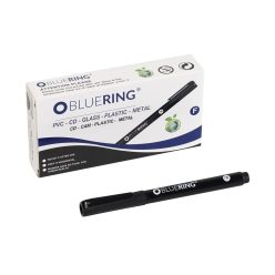 Rostirón, tűfilc alkoholos 0,5mm, OHP Bluering® F fekete