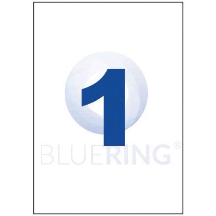 BLUERING ETIKETT 210x297 MM 100LAP 1CÍMKE/LAP