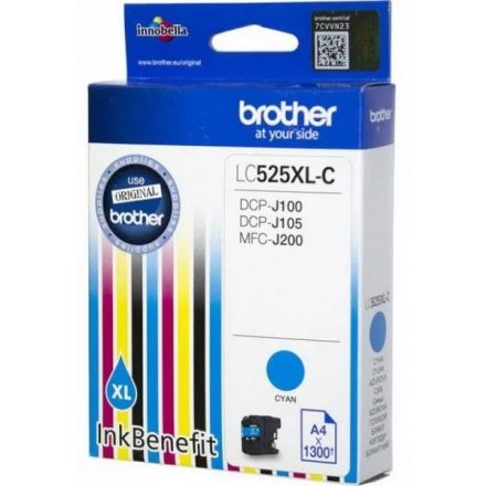 Brother LC525XL tintapatron cyan ORINK
