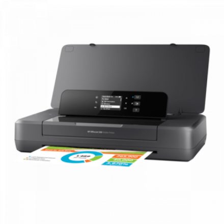 HP OfficeJet 200 A4 színes tintasugaras egyfunkciós hordozható nyomtató fekete

