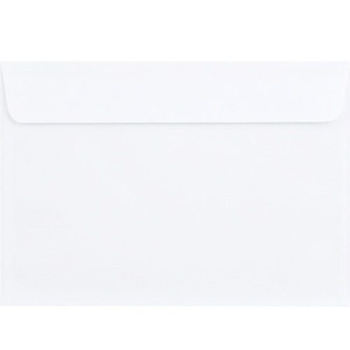 Boríték LC/6 szilikonos bélésnyomott 114x162mm Bluering® fehér