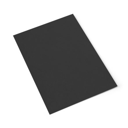 Dekor karton 2 oldalas 50x70 cm, 200g 25ív/csomag, Bluering® fekete