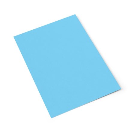 Dekor karton 2 oldalas 50x70 cm, 200g 25ív/csomag, Bluering® világoskék