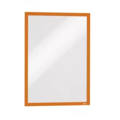  Infókeret A3, XXL csomag, 6 db/csomag, Durable Duraframe® narancssárga