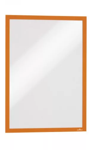 Infókeret A3, XXL csomag, 6 db/csomag, Durable Duraframe® narancssárga