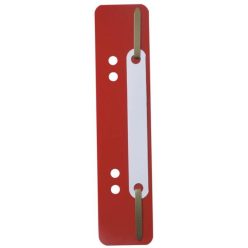   Gyorsfűző szerkezet, lefűzőlapocska, PP Durable 25 db/csomag, piros