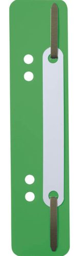 Gyorsfűző szerkezet, lefűzőlapocska, PP Durable 25 db/csomag, zöld