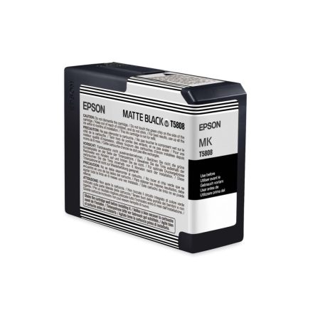 Epson T5808 tintapatron matt black ECO