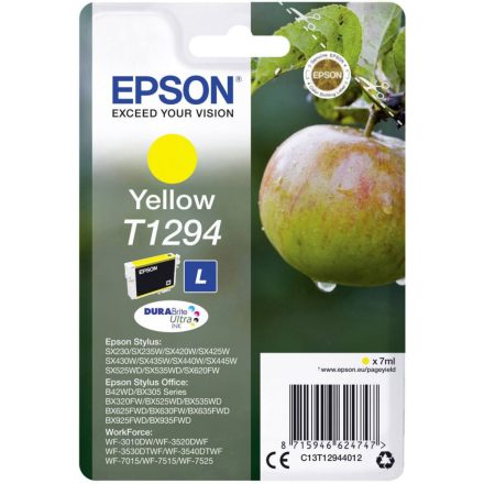 EPSON T1294 TINTAPATRON YELLOW EREDETI