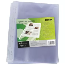   Genotherm lefűzhető, A4, 40 micron narancsos Fornax 100 db/csom