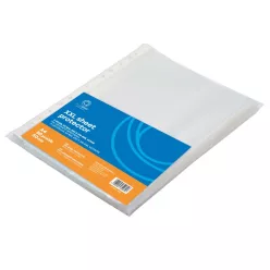   Genotherm lefűzhető, A4, XXL 50 micron 250x310mm, extra SZÉLES víztiszta Bluering® 50 db/csomag