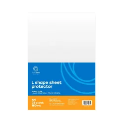   Genotherm 'L' A4, 180 micron víztiszta Bluering® 25 db/csomag,