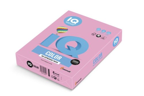 Másolópapír, színes, A4, 80g. IQ PI25 500ív/csomag, pasztell pink