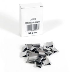 Iratcsíptető fűzőkapocs 6,4mm, 50 db/doboz, Bluering®