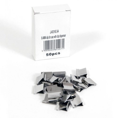 Iratcsíptető fűzőkapocs 6,4mm, 50 db/doboz, Bluering®