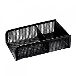   Fémhálós kockatömb és gemkapocs tartó Bluering® fekete