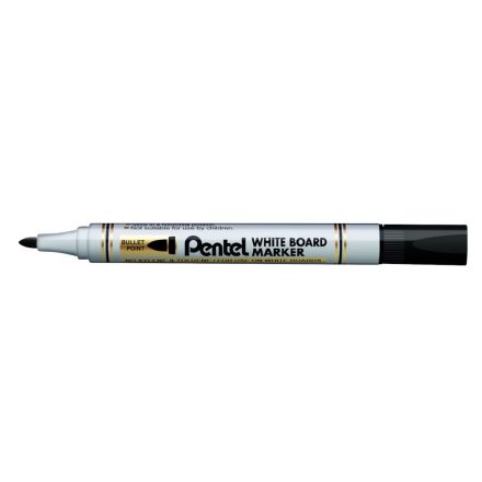 Táblamarker 2mm, kerek, Pentel fekete