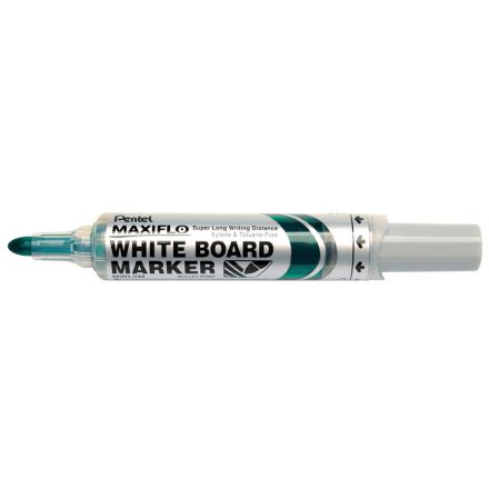 Táblamarker 2,5mm, kerek hegyű, Pentel Maxiflo zöld