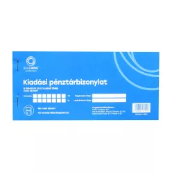 Kiadási pénztárbizonylat 25x2lapos B.318-103/V Bluering®