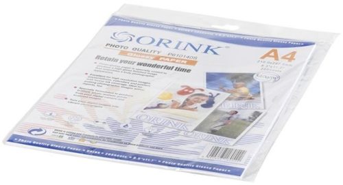 Fotópapír Pp A4, S 140g. 20lap fényes Orink (P610140S20)