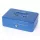 Pénzkazetta fém 20x8,5x16 cm közepes Bluering® kék