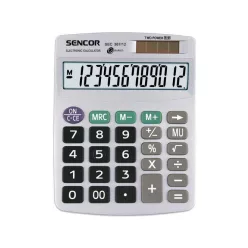  Számológép asztali 12 számjegyű kijelző Sencor SEC367/12 szürke