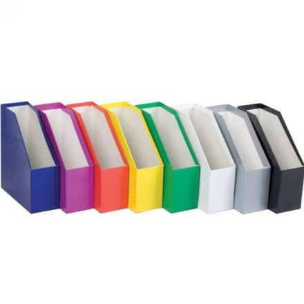 Iratpapucs 9cm, karton, fóliázott Bluering® piros