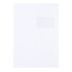   Boríték TC/4 szilikonos bélésnyomott jobb ablak 55x90mm ablak jobb oldalról 20mm felülről 57mm Bluering® fehér