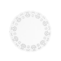 Tortacsipke kerek átmérő: 28 cm 100 db/csomag fehér