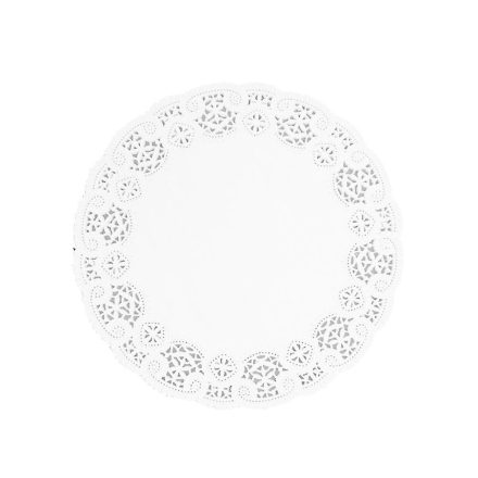 Tortacsipke kerek átmérő: 28 cm 100 db/csomag fehér