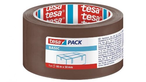 Ragasztószalag 50mmx66m barna Basic Tesa