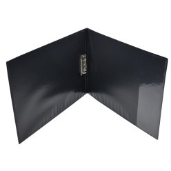 Villámzáras mappa A3, fekvő műanyag, Bluering®, fekete